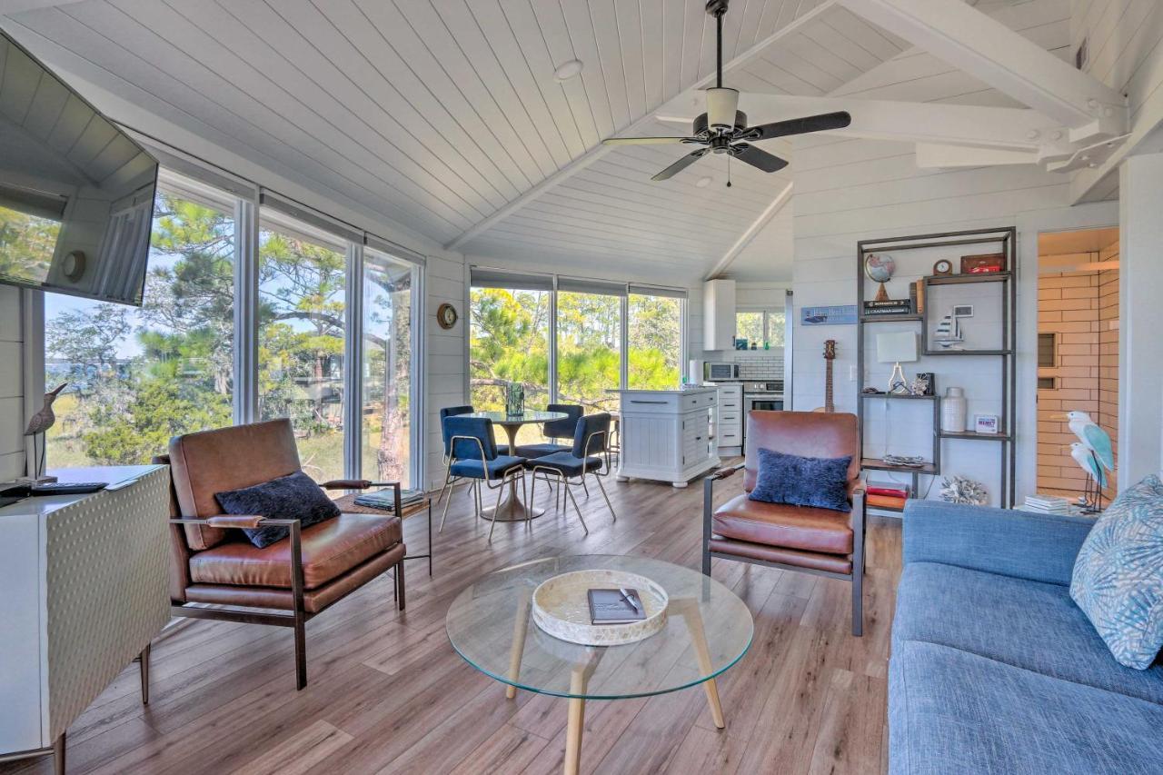 Luxe Treetop Escape With Fire Pit And Ocean Views! Hilton Head Island Exterior photo