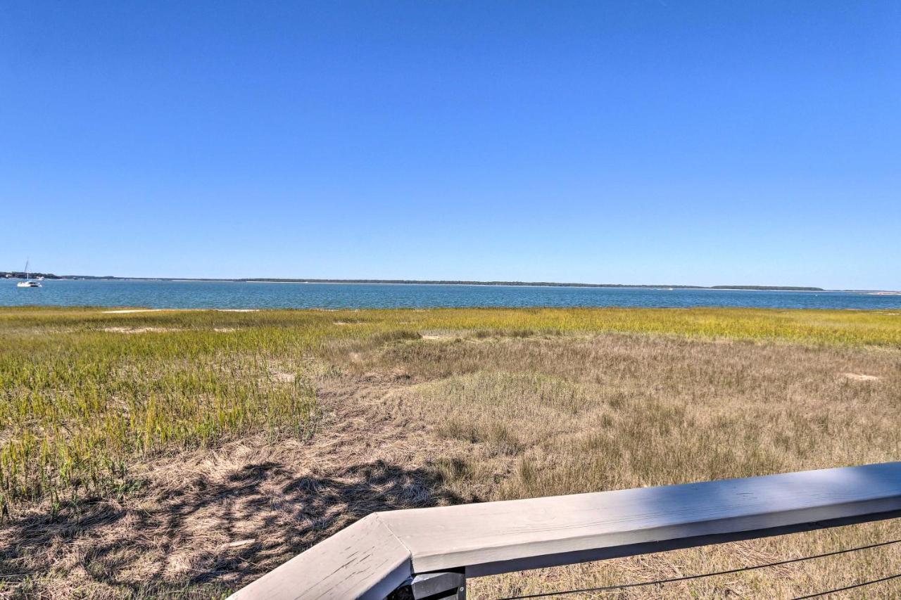 Luxe Treetop Escape With Fire Pit And Ocean Views! Hilton Head Island Exterior photo